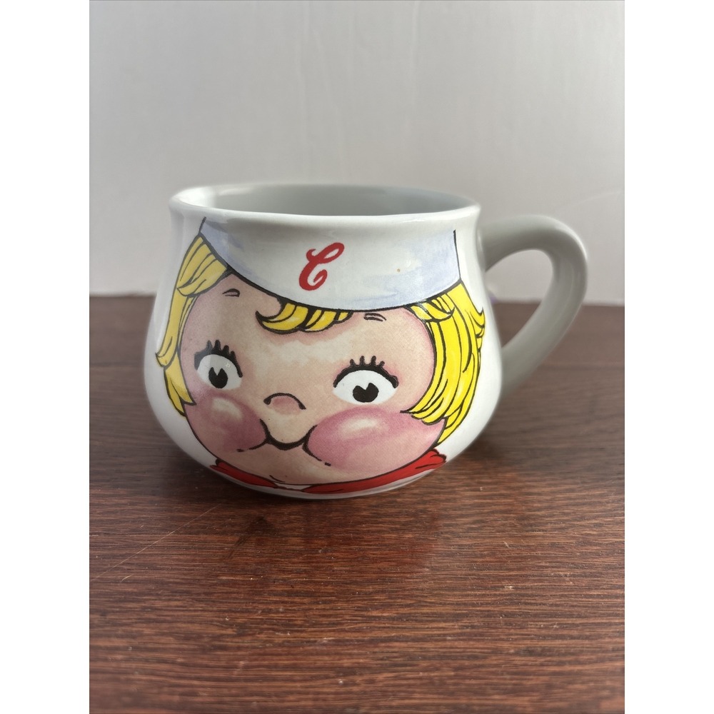 Extra Large Campbellโ Soup cup mug handled bowl 1998 HH Houston Harvest